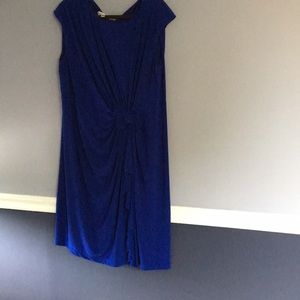 Jones woman 20w dress. Cap sleeve blue